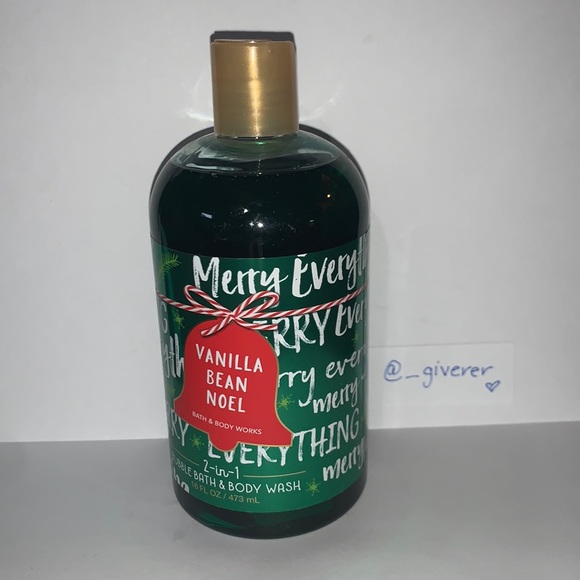 New Vanilla Bean Noel 2-in-1 Bubble Bath & Body Wash - Picture 1 of 9